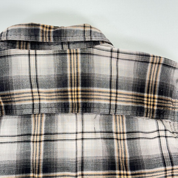 Patagonia mens flannel button up organic cotton plaid medium - Picture 9 of 11